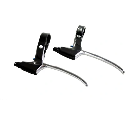 Afbeelding van Saccon Remgrepenset rollerbrake 4 vinger zwart/zilver 2 delig