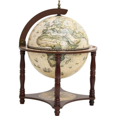 Afbeelding van vidaXL Globebar massief eucalyptushout bruin
