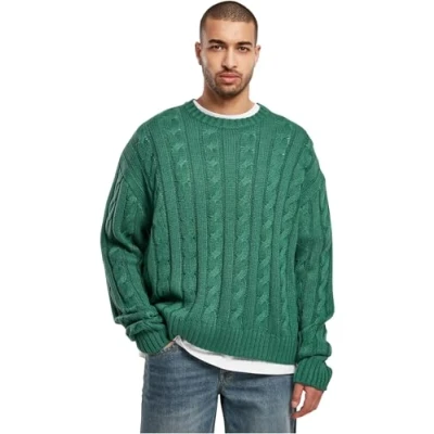 Afbeelding van Urban Classics Trui, Heren, Maat: 4XL, Green