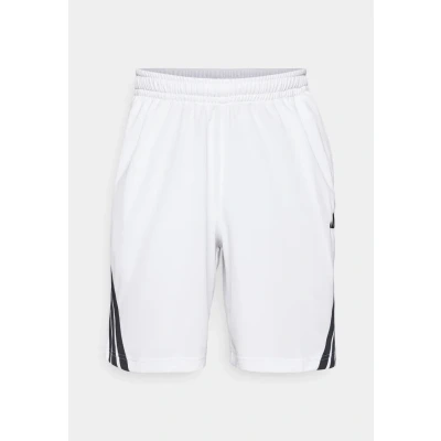 Afbeelding van adidas Performance Legends 3 Stripes Basketbalshort Heren Wit S 5&quot;