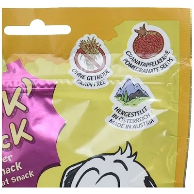 Afbeelding van GranataPet Snack&#039; Attack Kip, hondenlekkernij zonder granen en suikertoevoegingen, beloning voor speelse viervoeters, lekkernijen honden, zachte hondensnack, 100 g
