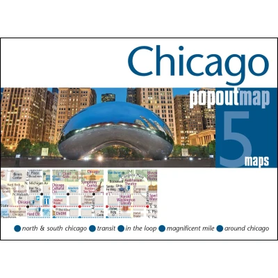 Afbeelding van Chicago Double: PopOut Map