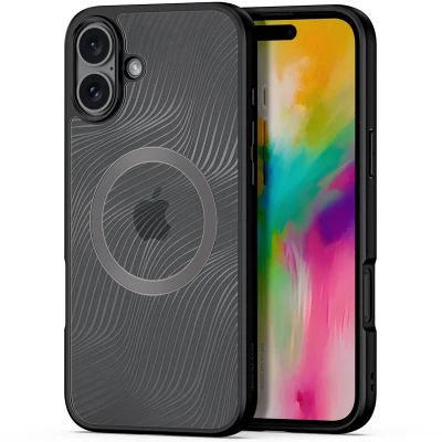 Afbeelding van Apple iPhone 16 MagSafe Hoesje Kunststof Dux Ducis Hardcase/Backcover Transparant Telefoonhoesje