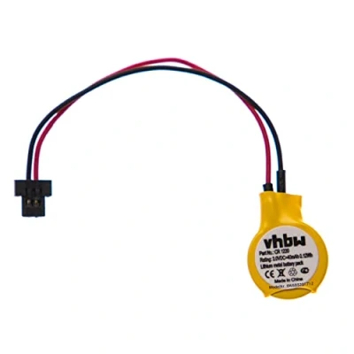 Afbeelding van vhbw BIOS batterij compatibel met Medion Akoya MD99595, P2212, P2212T, S2218 Computer Notebook (40mAh, 3V, Li Mn)