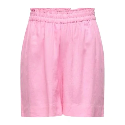 Afbeelding van ONLY LÄSSIGE Tokyo Normal Geschnitten Shorts, Dames, Maat: Large, Prism pink