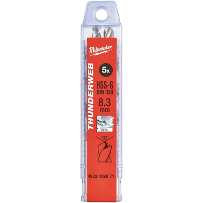 Afbeelding van Metaalboor Hss G Thunderweb 8,3 X 117 Mm (5 Stuks)
