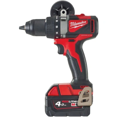 Afbeelding van Milwaukee M18 BLDD2 402X Koolborstelloze Boorschroefmachine set (2x 4,0Ah accu) in HD Box