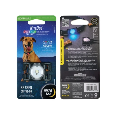Afbeelding van Nite Ize NiteDog Halsbandlamp Disco