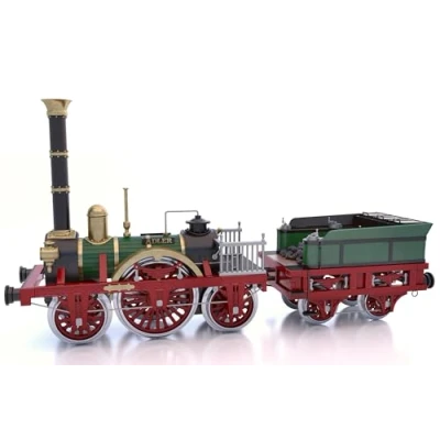 Afbeelding van OcCre Locomotief Adler Houten Modelbouw Schaal 1:24