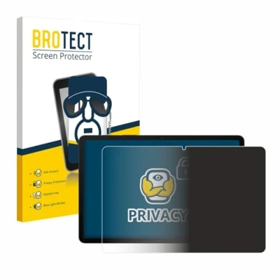 Afbeelding van BROTECT Privacy Schermbeschermer voor Samsung Galaxy Tab S8 WiFi [Anti Spy, Screen Protector, Blue Light Filter]