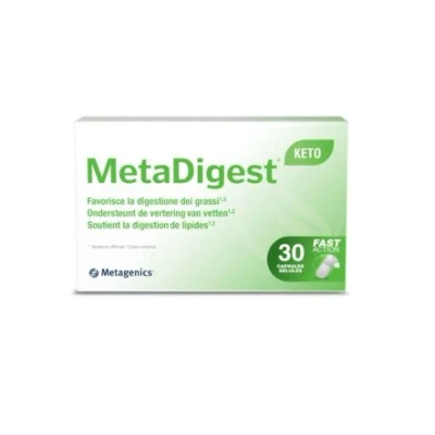 Afbeelding van Metagenics MetaDigest Keto 30CP