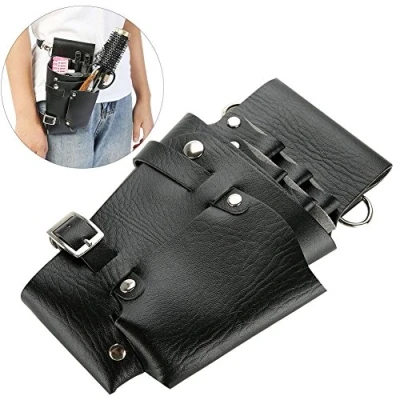 Afbeelding van Salon Stylist Kappers Gereedschap Heupriem Tas, Professionele Kapper Gereedschapstas Schaar Kam Holster Riem