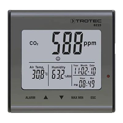 Afbeelding van TROTEC CO2 luchtkwaliteits monitor BZ25