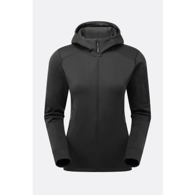 Afbeelding van Rab Modulus Hoody Wmns Black Size 12 Dames
