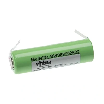 Afbeelding van vhbw Batterij compatibel met Panasonic ER200, ER210, ER211 scheerapparaat, tondeuse (2500 mAh, 1,2 V, NiMH)
