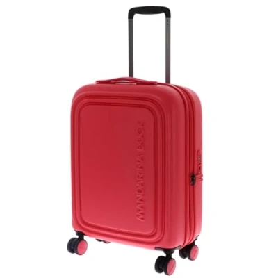 Afbeelding van Mandarina Duck Logoduck + trolley Cabin EXP, cayenne, Eén maat,