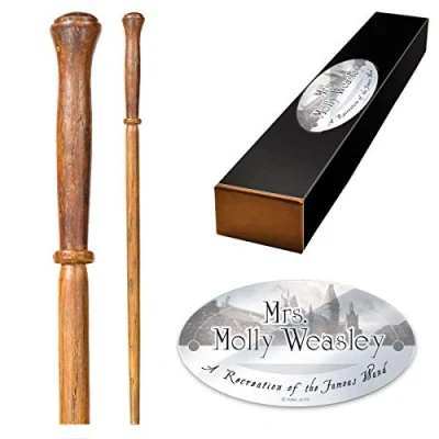 Afbeelding van Noble Collection Harry Potter Molly Weasley / Wemel Toverstaf Toverstok Replica