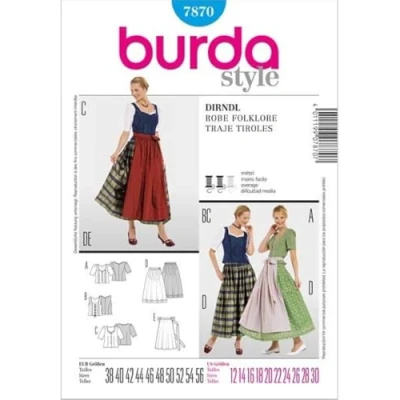 Afbeelding van Burda 7870