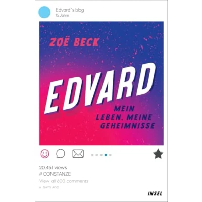 Afbeelding van Edvard: Mein Leben, meine Geheimnisse Über Pubertätsstress, Verknalltsein und Social Media Jugendbuch ab 12 Jahre