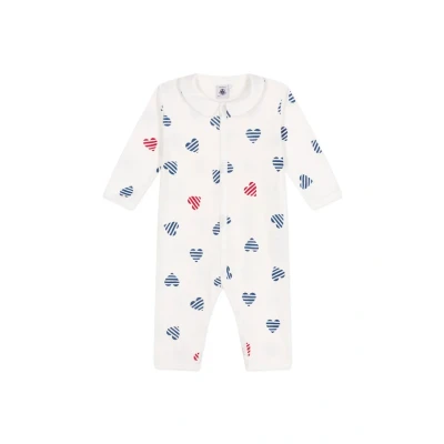 Afbeelding van Petit Bateau Goede slaap zonder voeten voor kinderen, uniseks, Wit/Veelkleurig., 18 Maanden