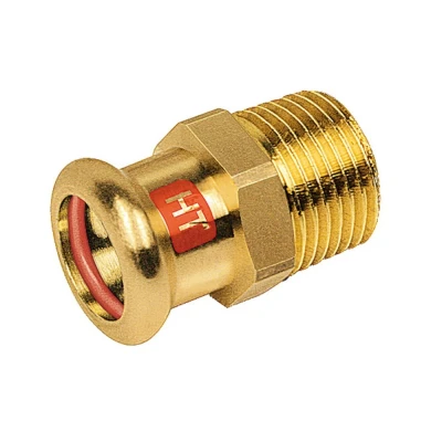 Afbeelding van Bonfix Perskoppeling Koper Solar Puntstuk 1/2&quot;x18mm