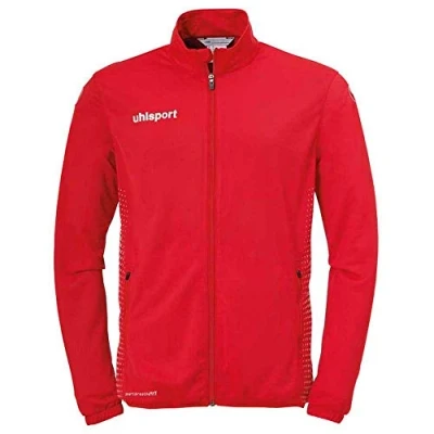 Afbeelding van Uhlsport Score Trainingsjas Kind Rood Wit Maat 152