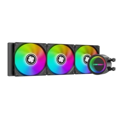 Afbeelding van Xilence XC997 koelsysteem voor computers Processor Kit vloeistofkoeling 12 cm Zwart 1 stuk(s)