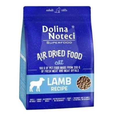 Afbeelding van Dubbelpak: 2x1kg Dolina Noteci Superfood Feline Lam droog kattenvoer