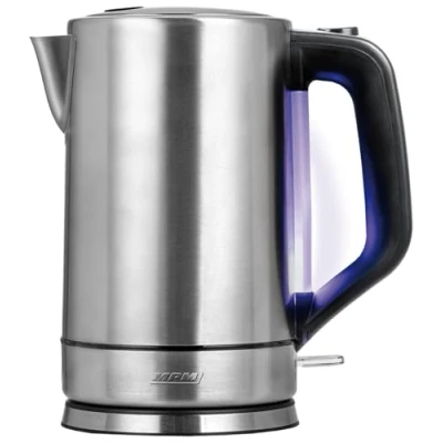 Afbeelding van MPM RVS Waterkoker met Filter en Verlichting Automatisch Deksel 1.7 Liter 2200W