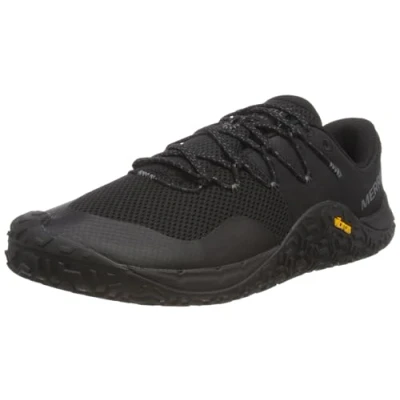 Afbeelding van Merrell Trail Glove 7 Loopschoen neutraal, Heren, Maat: 48, Black Textiel/ synthetisch
