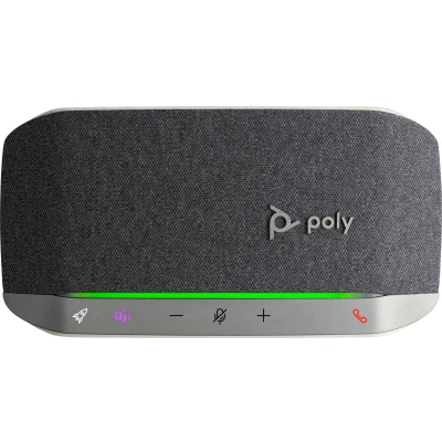 Afbeelding van POLY Sync 20 Microsoft Teams Certified USB A Speakerphone luidspreker telefoon PC Zilver