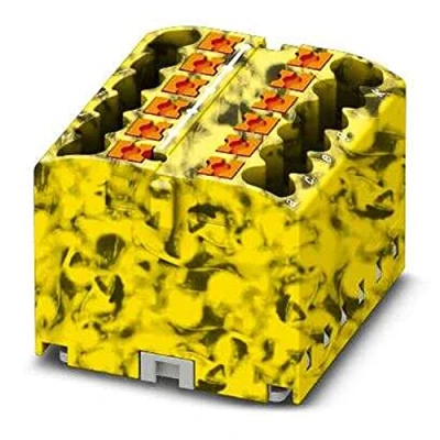 Afbeelding van Phoenix Contact 3273306 Verdeelblok Zwart, Geel 8 stuk(s)