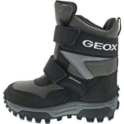 Afbeelding van Geox Himalaya BOY ABX Snowboots voor kinderen, Maat: 33, Anthracite/black Textiel/ synthetisch