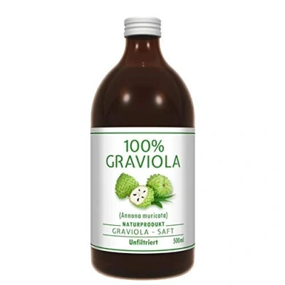 Afbeelding van 100% SOURSOP SAP, 500ml ongefilterd &amp; veganistisch Graviola/ Guanabnana/ Corosol/ Zuurzakken