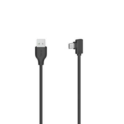 Afbeelding van Hama Usb C Kabel Stekker A 90&amp;Deg; 2.0 480 Mbit/S 0,75M