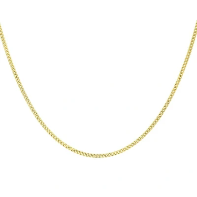 Afbeelding van Lucardi 9 ct Gold Ketting goldcoloured, Dames, Maat: 60, coloured
