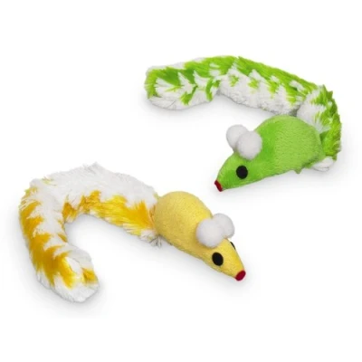 Afbeelding van Nobby Pluche Muis met Staart/Kattenkruid