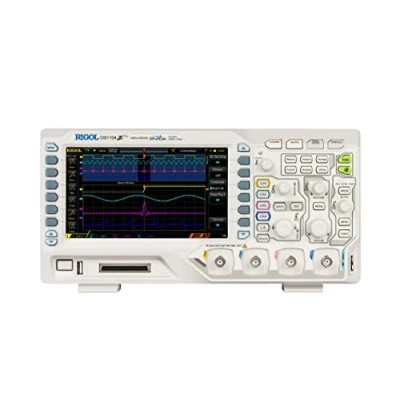 Afbeelding van RIGOL DS1104Z Plus Digitaal Oscilloscoop, 100 MHz,24Mpts, 1G Sa/s,4 Analoge Kanalen,16 Digitale Kanalen,Gratis Trigger en Decoderingsfuncties,3 Jaar Garantie