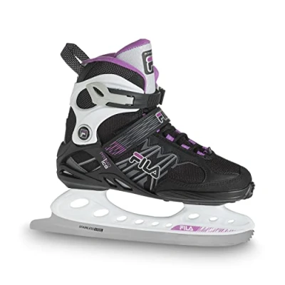 Afbeelding van FILA SKATES Primo Ice Lady Vrijetijdsschaatsen voor dames, roestvrij staal, sterke H, zwart/wit/magenta, 41 EU