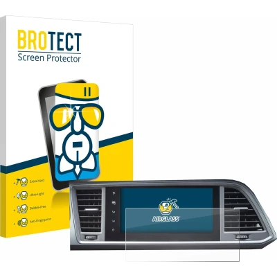 Afbeelding van BROTECT Screenprotector voor Seat Ateca Style 2021 Infotainment System 9.2&quot; Folie Beschermfolie Beschermglas transparant