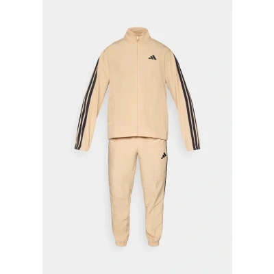 Afbeelding van adidas Heren 3 STRIPES WOVEN TRACKSUITS, warm sandstone, S