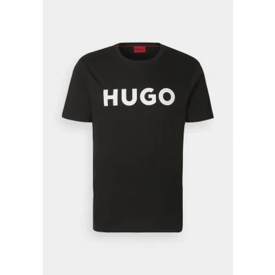 Afbeelding van HUGO Dulivio Tshirt print, Heren, Maat: XL, Black