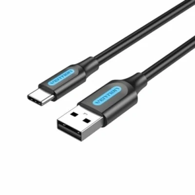 Afbeelding van USB kabel Vention COKBH 2 m Zwart (1 Stuks)