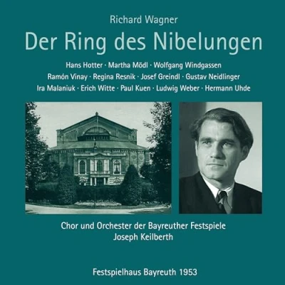 Afbeelding van Chor Und Orchester Der Bayreuther Festspiele, Joseph Keilberth Wagner: Ring Des Nibelungen, Bayreuth 1953 (CD)