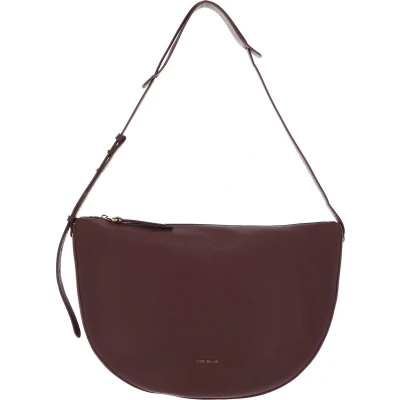 Afbeelding van COCCINELLE Leren Schoudertas Lea Shoulderbag Carruba Donkerbruin