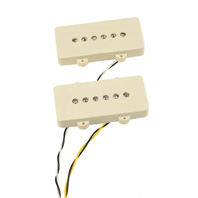 Afbeelding van Fender CuNiFe/Cobalt Jazzmaster pickup Set Chrome Single coil voor gitaren