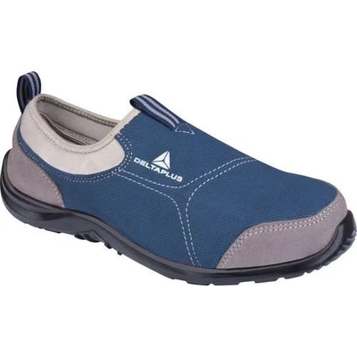 Afbeelding van Deltaplus MIAMISPGB42 Lage Schoen Polyester Katoen S1P Src, Grijs Marineblauw, Maat 42