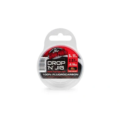 Afbeelding van Fox Rage Strike Point Drop ‘N’ Jig 100% Fluocarbon (40m) Maat : 0.27mm