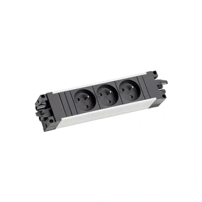 Afbeelding van Bachmann, Stekkerdoos, BACH contactdoosstrip (3 x, CEE 7/5, 7/3, 0.23 m)