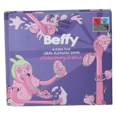 Afbeelding van Beffy Beflapjes 4 strawberry